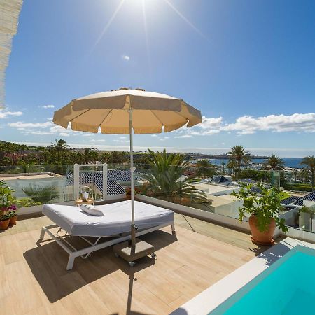 Pasitoblanco Porto Mare 7 Seaview Villa Private Heated Pool Pasito Blanco Exterior photo