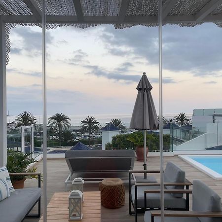 Pasitoblanco Porto Mare 7 Seaview Villa Private Heated Pool Pasito Blanco Exterior photo